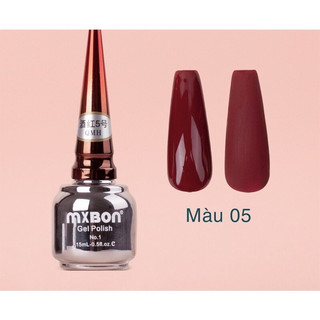 Sơn gel tone đỏ Mxbon, HN GEL- chọn lẻ mầu [Nail mi Hanna]