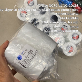 Chỉ may Tiger 5000m chính hãng 1 Cuộn #110101