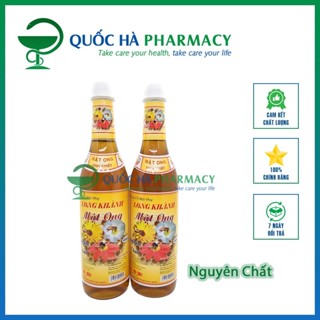 Mật ong Long Khánh nguyên chất chai 650ml và 250 ml - Quốc Hà Pharmacy