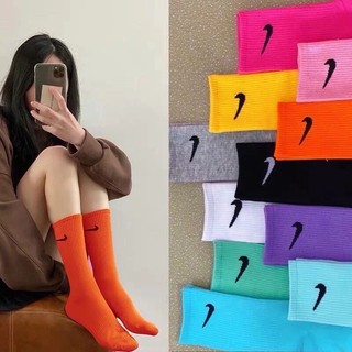 Tất ni.ke cao cổ, tất nam nữ dệt kim