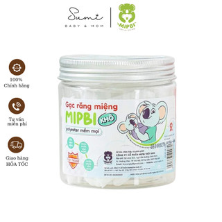 Gạc răng miệng khô Mipbi loại hộp
