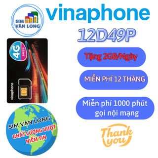 Sim 4g vina d500 5gb/tháng trọn gói 1 năm không nạp tiền hàng chính hãng-u1500 miễn phí data - 500gb tháng /12 tháng
