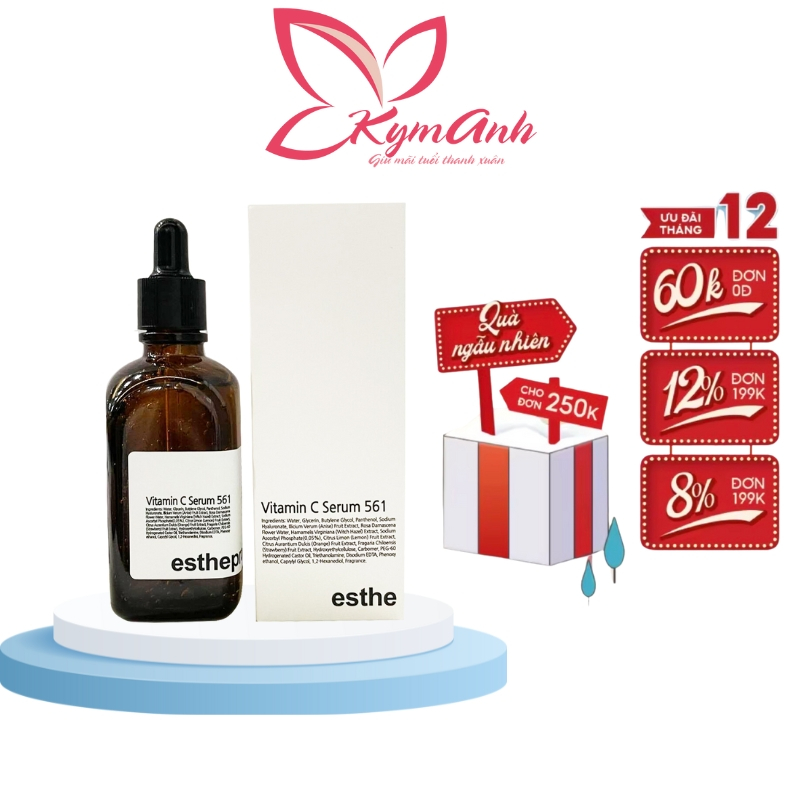 Tinh Chất Vitamin C 561 Serum Esthepro mới 100ml – Trắng da chống lão hóa