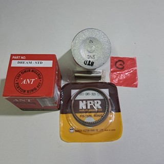 Piston+xét măng DREAM,100  ,cc ,CỐT( 0) dùng cho xe mày...