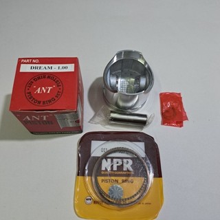 Piston+xét măng dream 100,cc ,cốt dùng cho xe mày...