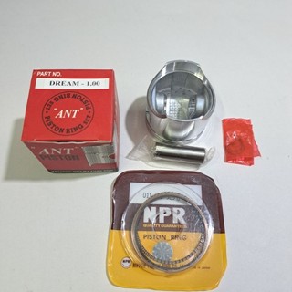 Piston+xét măng DREAM 100,cc ,CỐT( 4 ) dùng cho xe mày...
