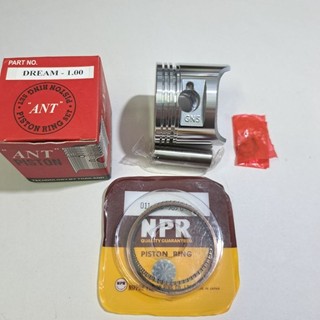 Piston+xét măng DREAM 100,cc ,CỐT( 4 ) dùng cho xe mày...