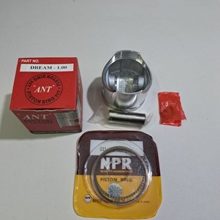 Piston+xét măng DREAM 100,cc ,CỐT( 4 ) dùng cho xe mày...