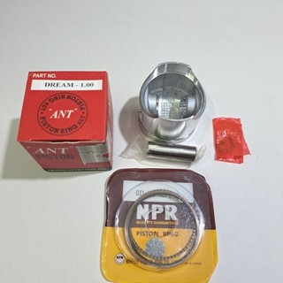 Piston+xét măng DREAM 100,cc ,CỐT( 4 ) dùng cho xe mày...
