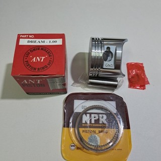 Piston+xét măng DREAM 100,cc ,CỐT( 4 ) dùng cho xe mày...