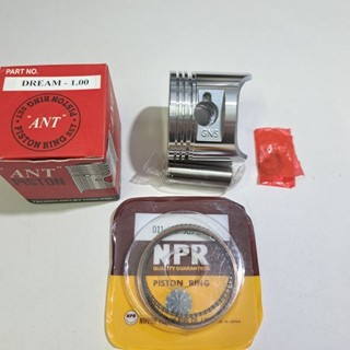 Piston+xét măng DREAM 100,cc ,CỐT( 4 ) dùng cho xe mày...