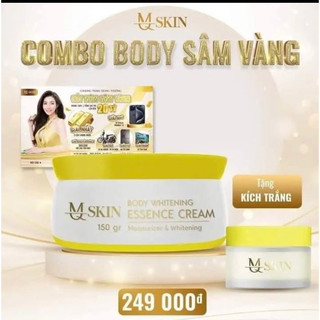 Kem body sâm vàng kèm