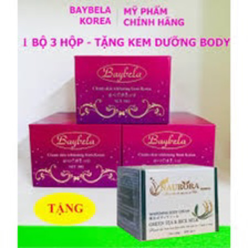 Bộ 3 hộp kem Baybela Hàn Quốc