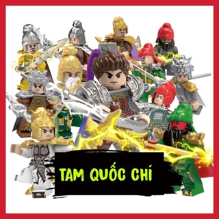 Hàng Mới Đồ chơi lắp ráp 1 Nhân Vật Vị Tướng Tam Quốc Three Kingdoms kèm