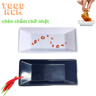 Đĩa chấm-đĩa đựng gia vị chữ nhật nhựa melamine fataco số 2