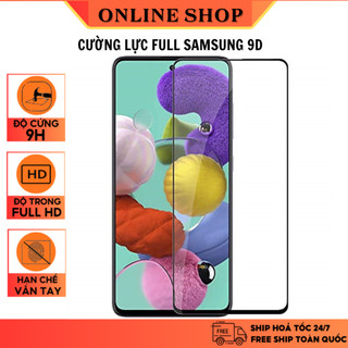 Kính cường lực SAMSUNG A10 A10S A20 A20S A30 A30S A50 A50S A51 A70 A80 A90 M10 M20 M30 FULL MÀN