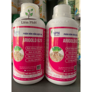 Phân bón hỗn hợp Arigold 620 chai 400ml của An Phát Nông