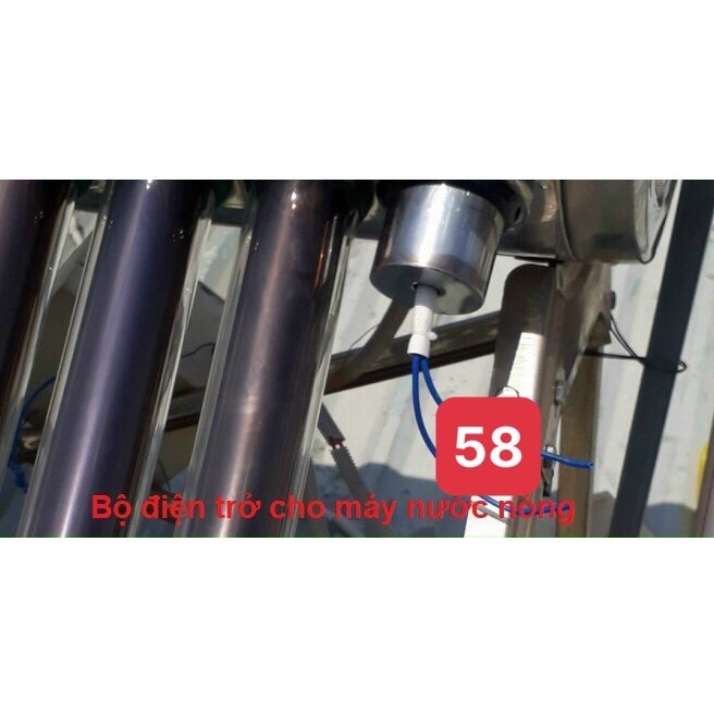 Điện trở tự ngắt phi 47 và 58 Titan dùng cho máy nước nóng năng lượng mặt trời