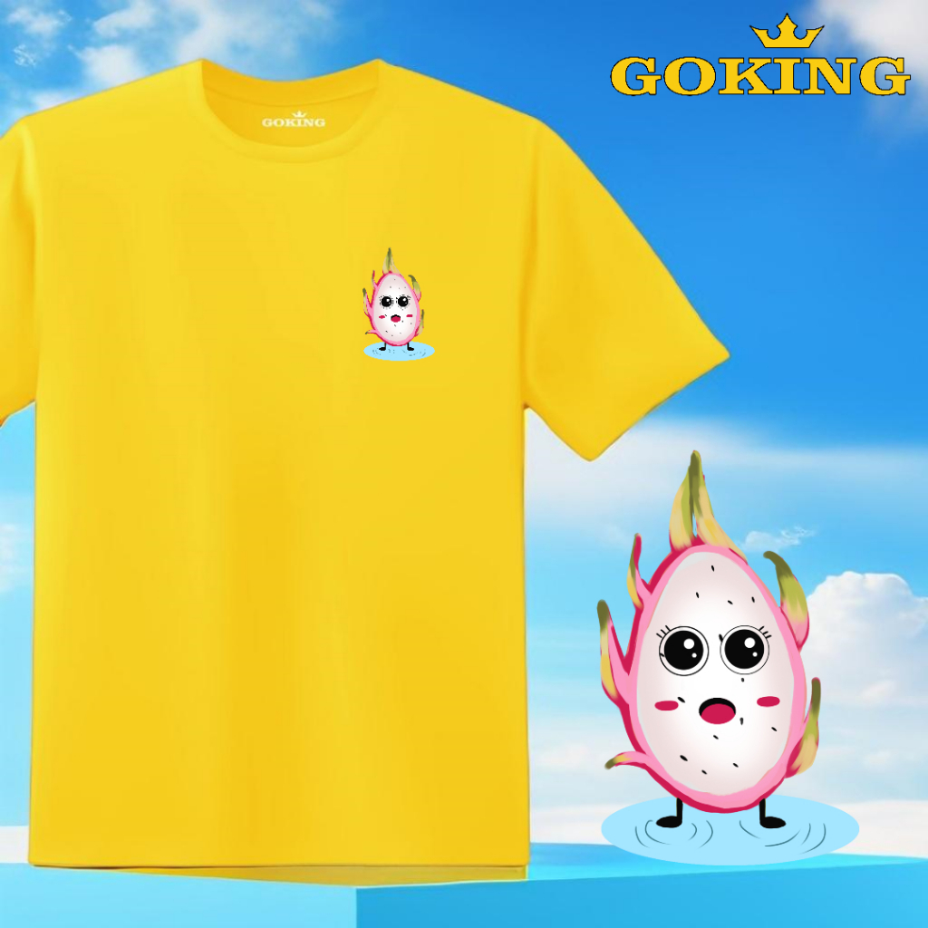 Lần đầu tiên trái Thanh Long đã có trên áo thun nữ nam. Một siêu phẩm của nhà Goking. Kính mời quý khách ghé thăm