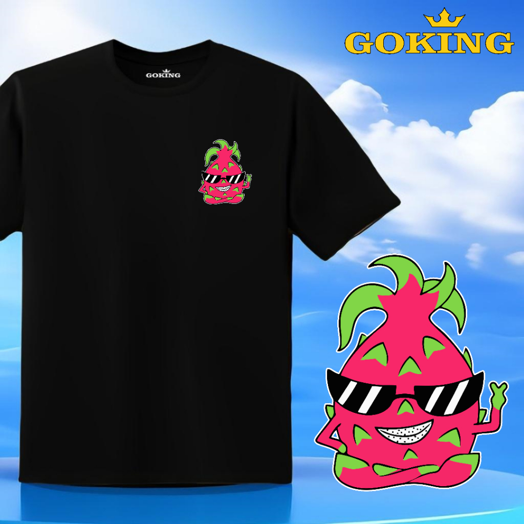 Lần đầu tiên trái Thanh Long đã có trên áo thun nữ nam. Một siêu phẩm của nhà Goking. Kính mời quý khách ghé thăm