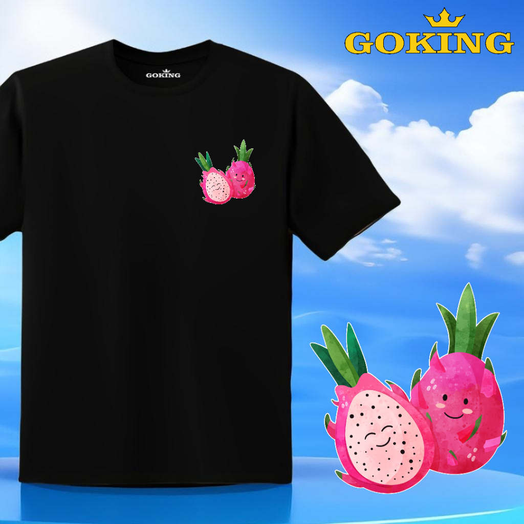 Lần đầu tiên trái Thanh Long đã có trên áo thun nữ nam. Một siêu phẩm của nhà Goking. Kính mời quý khách ghé thăm