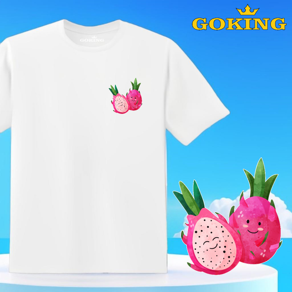 Lần đầu tiên trái Thanh Long đã có trên áo thun nữ nam. Một siêu phẩm của nhà Goking. Kính mời quý khách ghé thăm