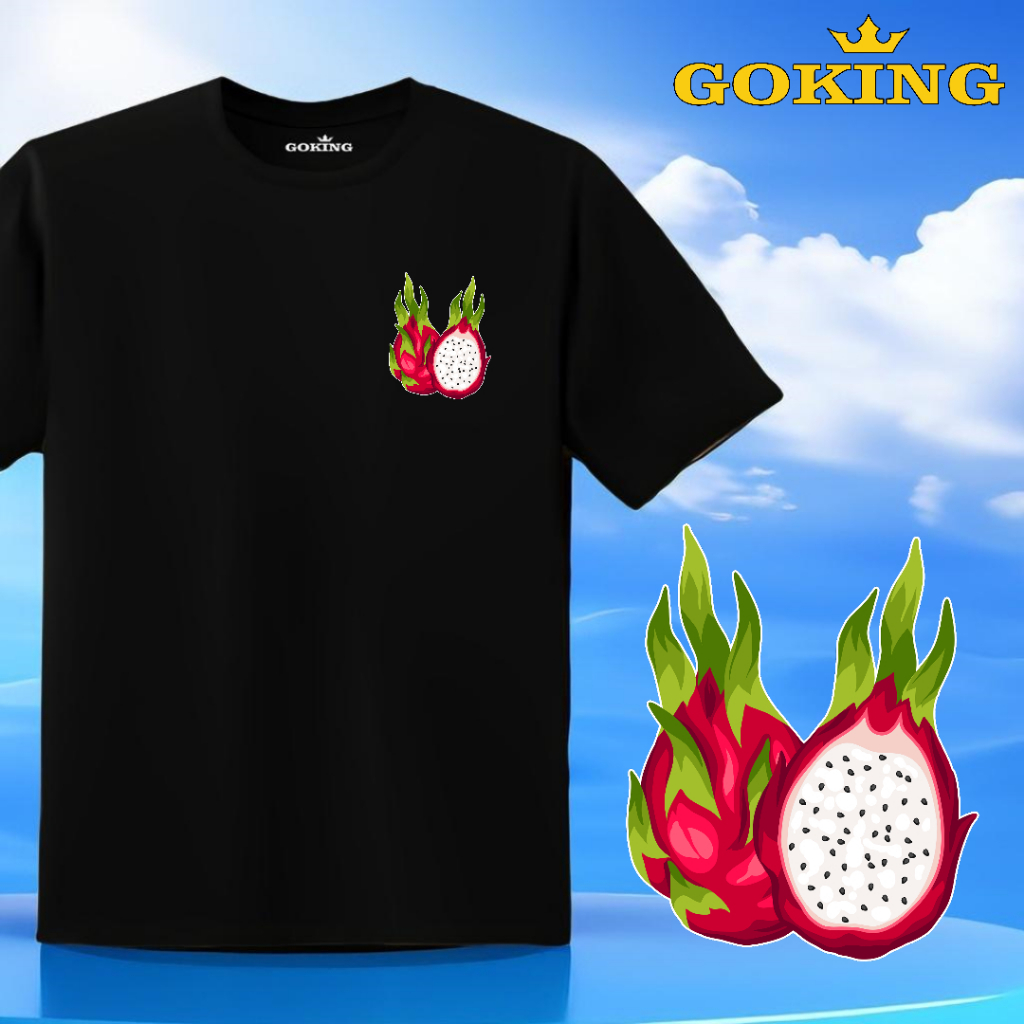 Lần đầu tiên trái Thanh Long đã có trên áo thun nữ nam. Một siêu phẩm của nhà Goking. Kính mời quý khách ghé thăm