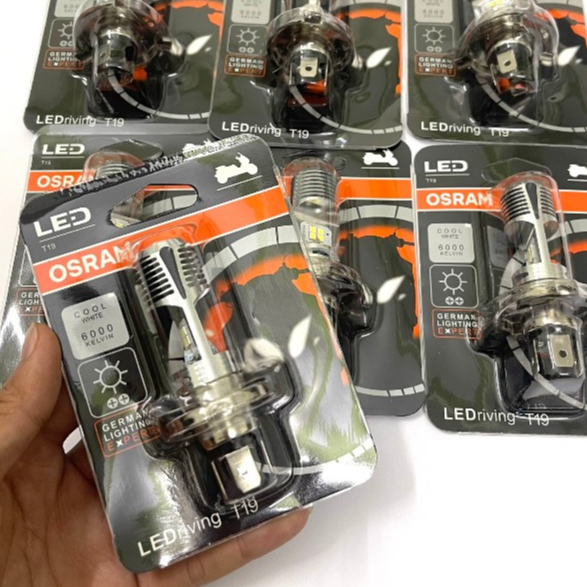 Bóng pha LED 3 chân H4 siêu sáng-hàng OSRAM chính hãng bảo hành 1 năm