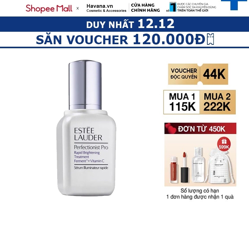 Tinh chất sáng da Estee Lauder Perfectionist Pro Rapid Brightening Treatment with Ferment² + Vitamin C