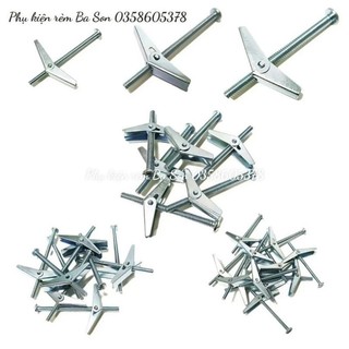 Tắc kê bướm , vít thạch cao, tắc kê sắt, vít nở sắt 6cm