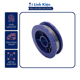 Thiếc hàn nhựa thông Sn63 ilinhkien 1 mét 0.8mm 1mm siêu bóng siêu nhẹ lửa.