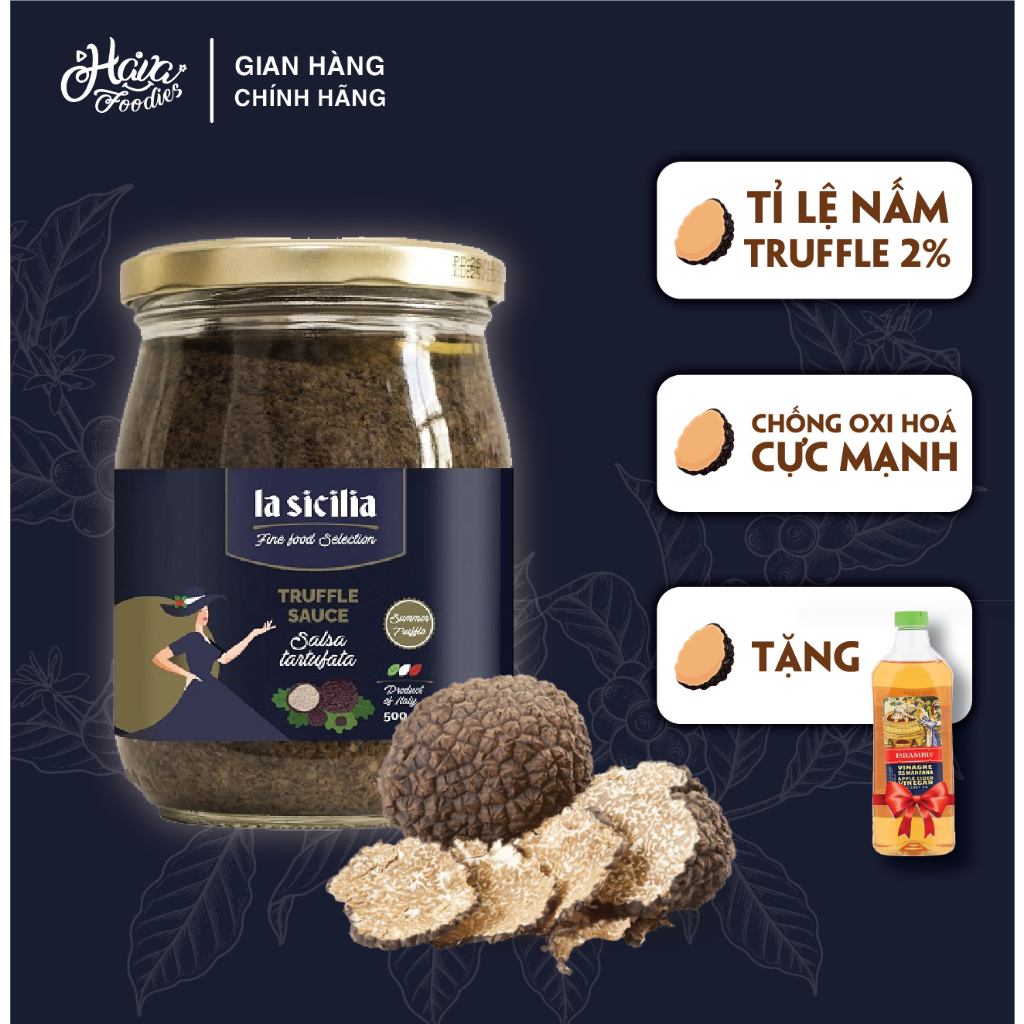 Sốt Nấm Cục La Sicilia - TẶNG MÌ Ý