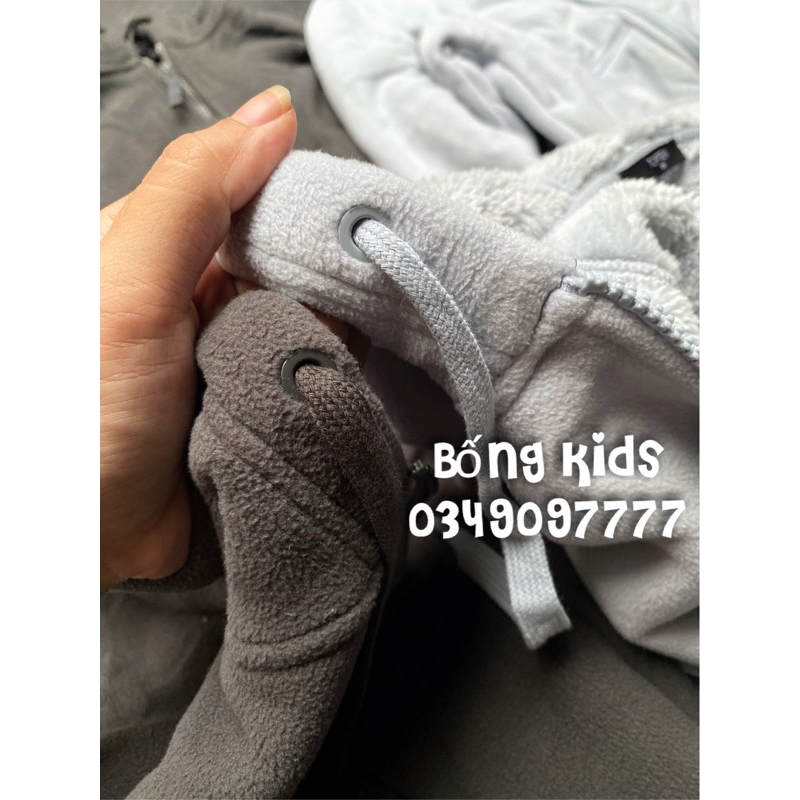 Áo Khoác Nỉ Băng Lông Nam Lót Cừu Basic Topten Man