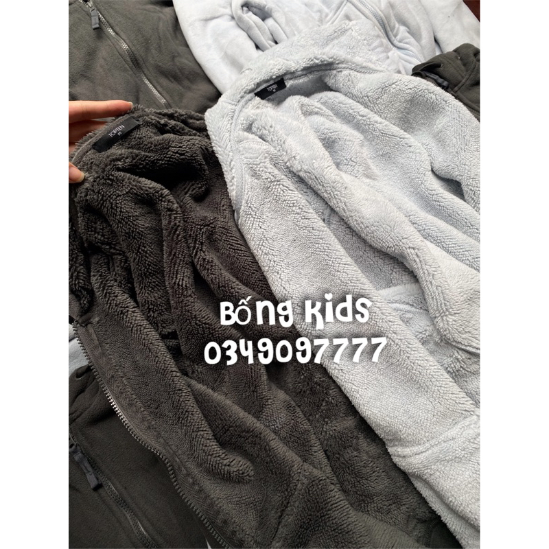 Áo Khoác Nỉ Băng Lông Nam Lót Cừu Basic Topten Man