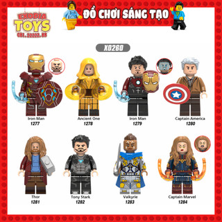 Xếp hình Minifigure Marvel Biệt đội siêu anh hùng Avengers Endgame - Đồ Chơi Lắp Ghép Sáng Tạo - XINH X0260