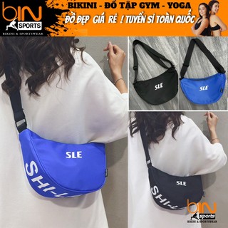 Túi đeo chéo bao tử thể thao in chữ thời trang chống thấm nước cho nam và nữ bin sports tui006