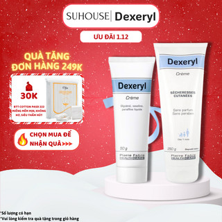 Kem dưỡng da Dexeryl Creme mẫu mới,cấp ẩm cho da khô nẻ 50g, 250g