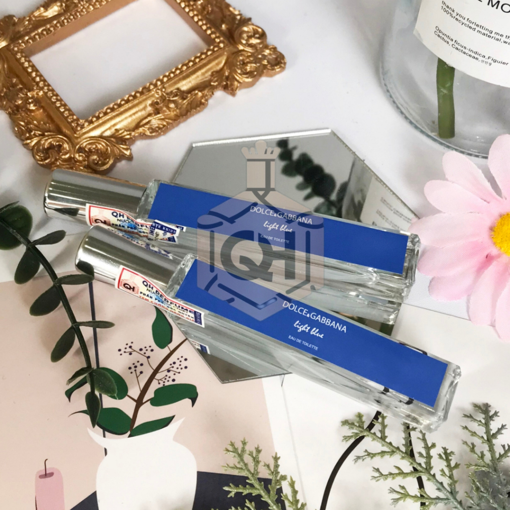 Nước Hoa Nữ Light Blue chiết 10ml - nhỏ gọn tiện lợi khi mang đi du lịch