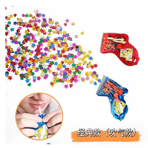 Súng bắn hoa giấy, pháo giấy trang trí sinh nhật