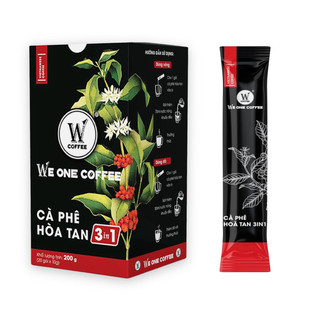 1 gói cafe hòa tan 3in1 we one coffee