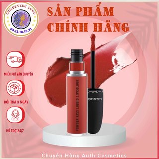 [NEW] Son Kem Lì Chất Mềm Mịn M.A.C Powder Kiss Matte Liquid Lipstick M·A·C 5ml