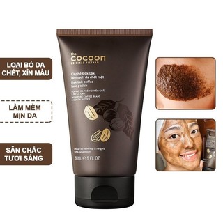 Cà phê Đắk Lắk làm sạch da chết mặt cocoon 150ml (Dak Lak coffee face polish)