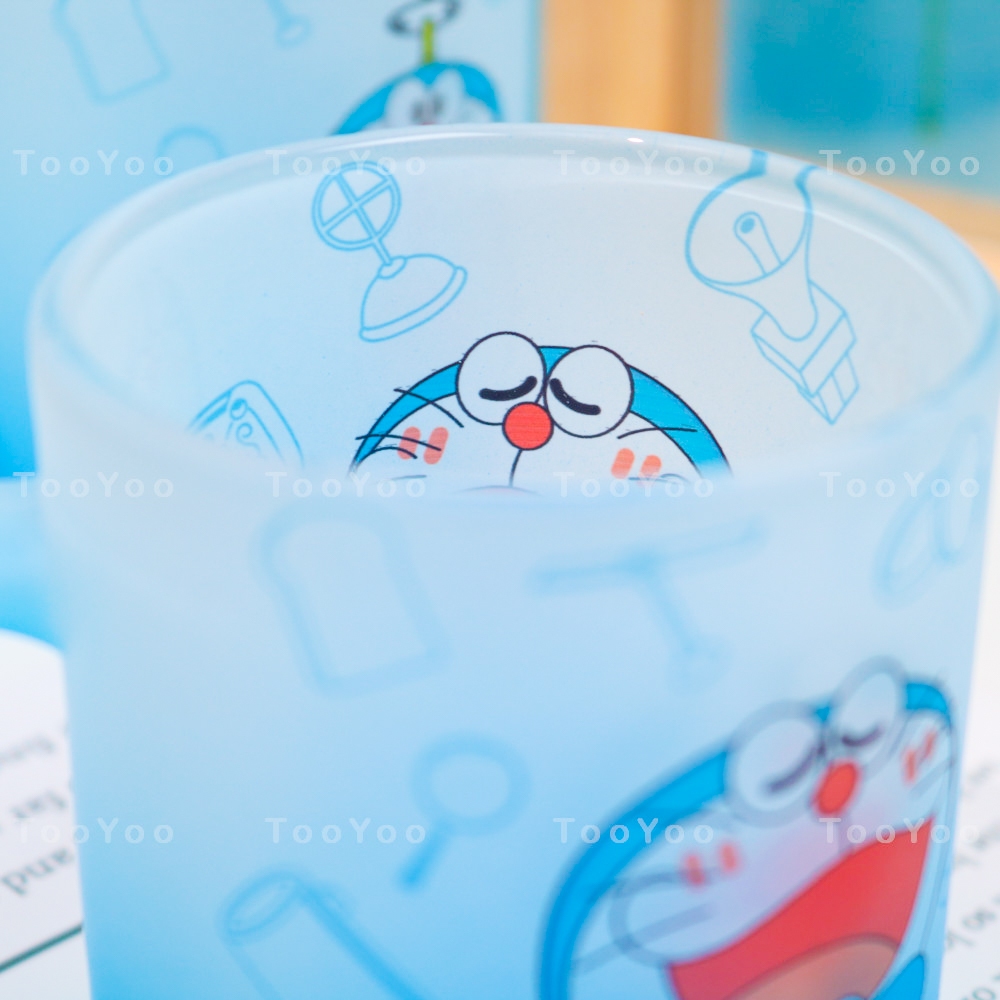 Ly thủy tinh Doraemon dễ thương cute TooYoo BK00604
