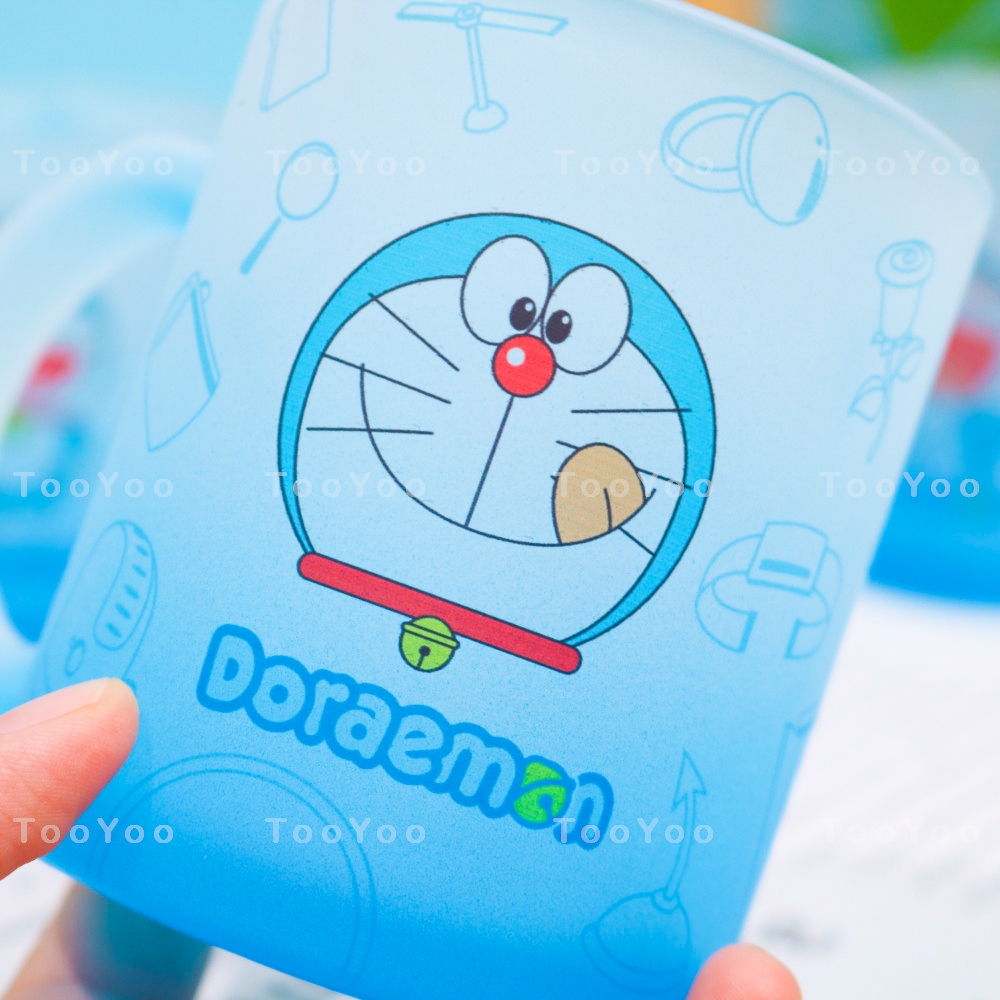 Ly thủy tinh Doraemon dễ thương cute TooYoo BK00604