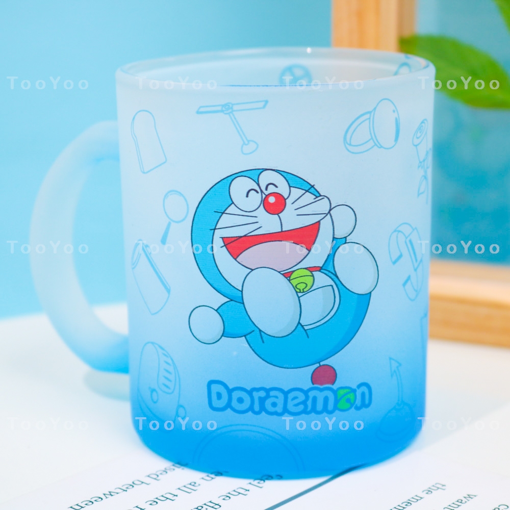 Ly thủy tinh Doraemon dễ thương cute TooYoo BK00604