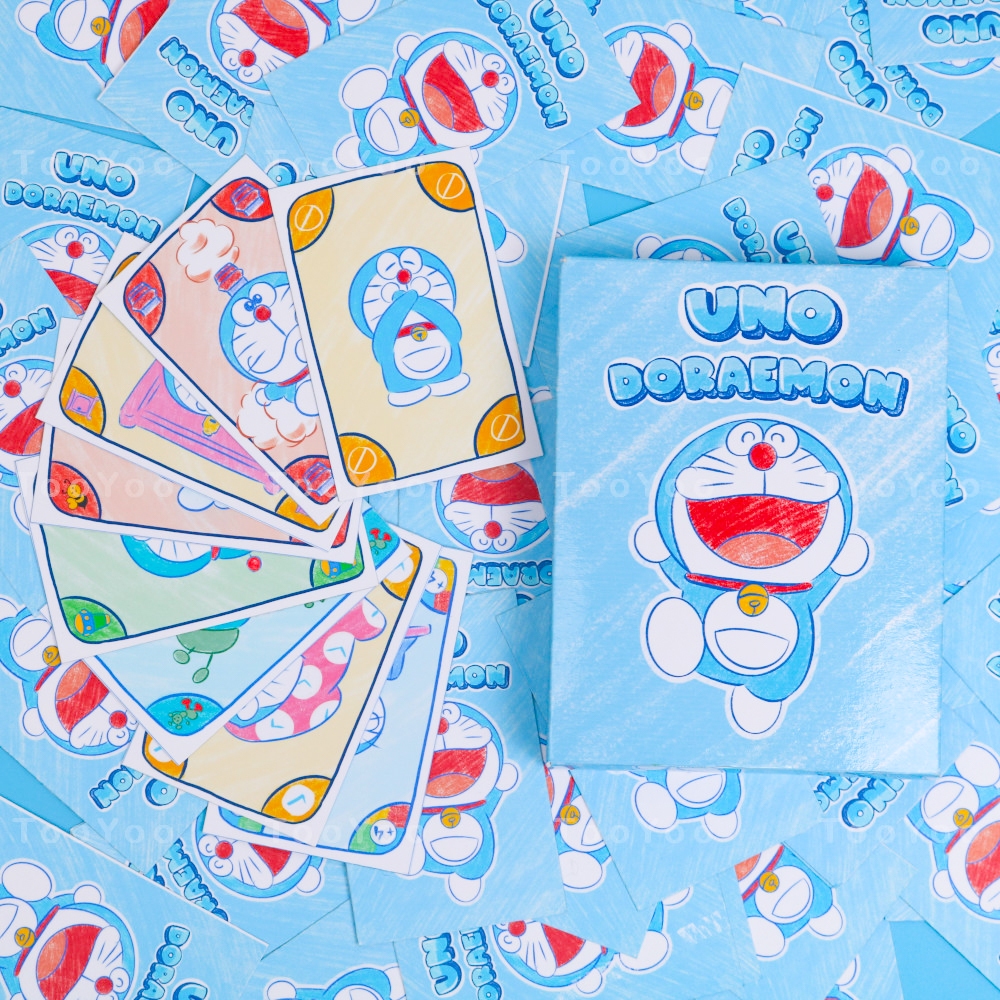 Bộ bài UNO Doraemon 108 lá dễ thương cute TooYoo BK00606