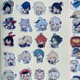 Sticker nhân vật Genshin Impact