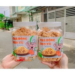 Chà bông heo nhà làm hũ 500gr