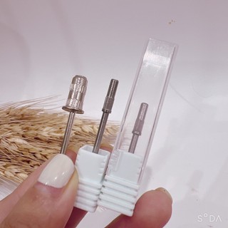 Lõi sắt lắp đầu mài nhám, đầu mài lắp nhám làm nail