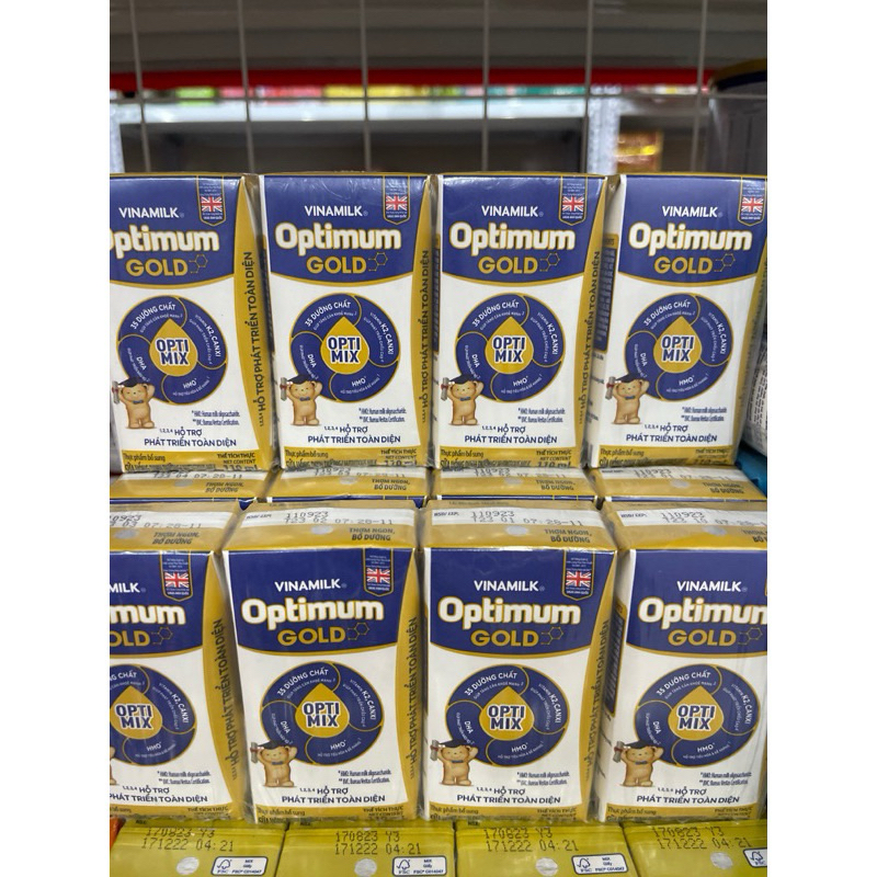 Sữa Bột Pha Sẵn Optimum gold 48 hộp x110ml